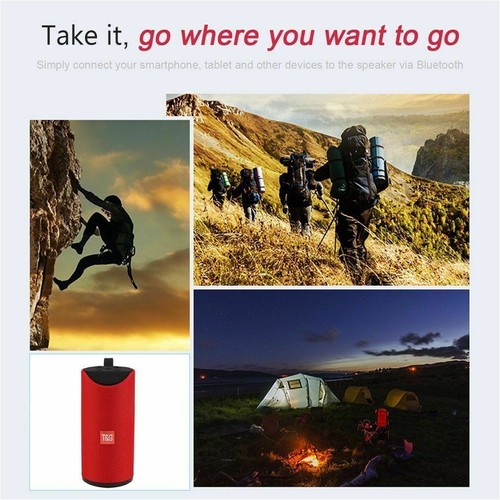 Bluetooth Speaker Wireless Waterproof Outdoor Stereo Bass USB/TF/FM Radio LOUD - Picture 6 of 16