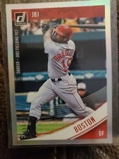 2018 DONRUSS CAREER STAT LINE VARIATION JACKIE BRADLEY JR #/500 RED SOXS BREWERS