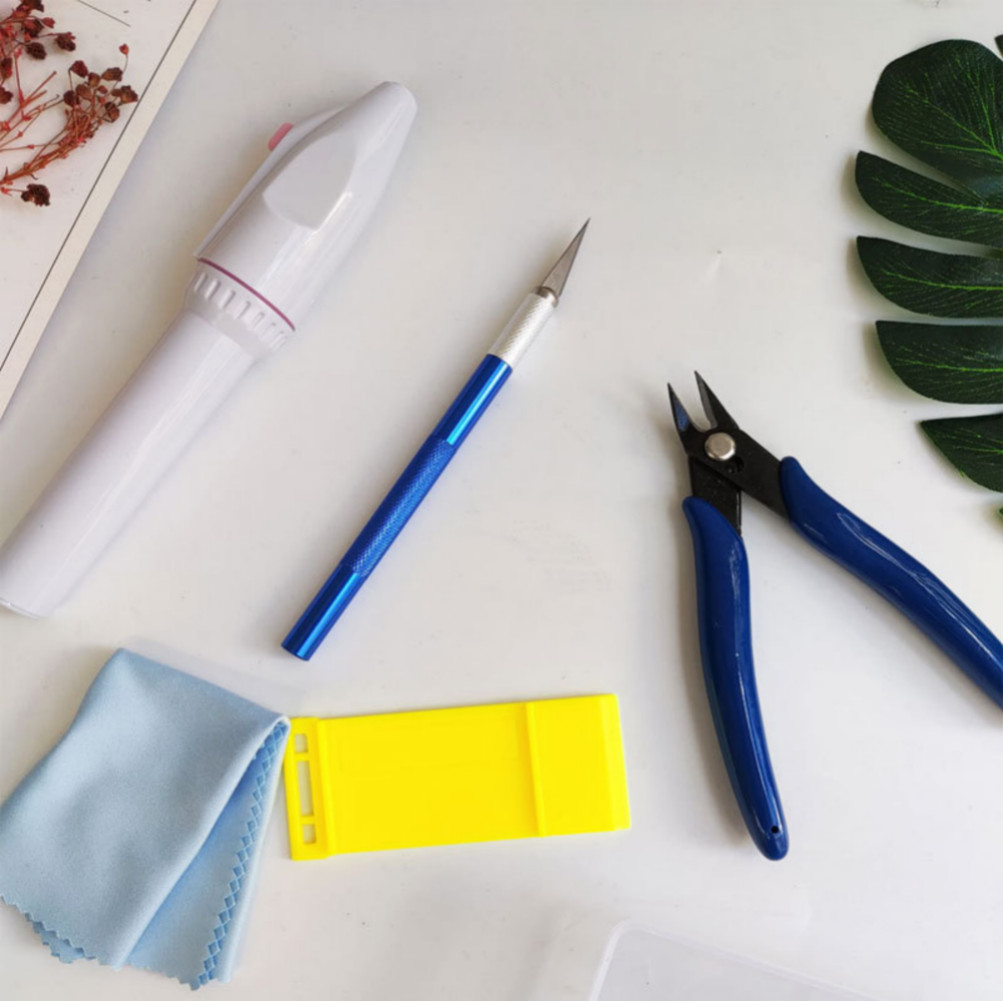 24PCS Gundam Modeler Basic Tool Set Craft Kit Car Model Hobby Building Repairing