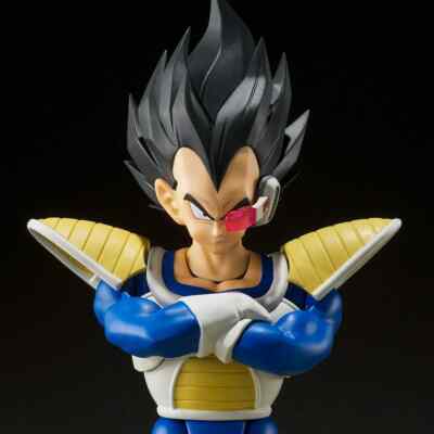 Bandai Dragon Ball Super Figur – Super Saiyan Vegeta, 9 Cm, Mit Beweglichem Brustpanzer, Sammlerfigur