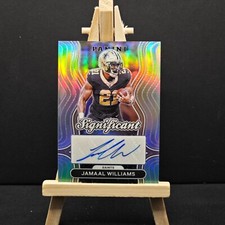 2024 Panini Prizm Jamaal Williams Auto Silver Holo Saints SS-JWS Significant