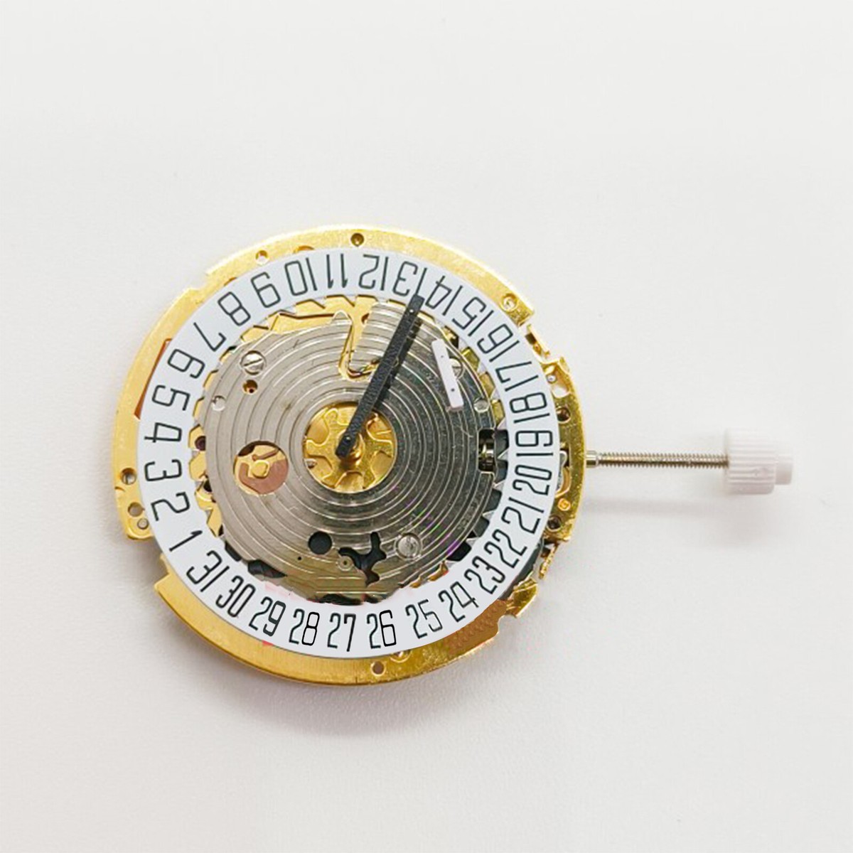 天才 Quartz Watch Movement 2 o'clock 6 Digits Calendar for ISA 8176