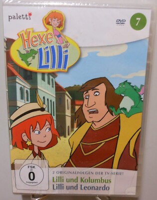 Hexe Lilli Kinder DVD Kolumbus und Leonardo 2 Original Folgen Drache #T695