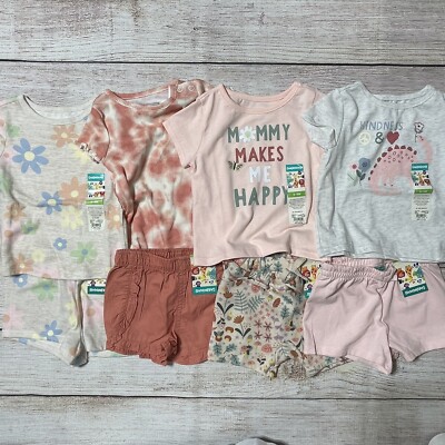 Garanimals Baby Girl Lot Of Clothes Size 6-9 NWT! Piece