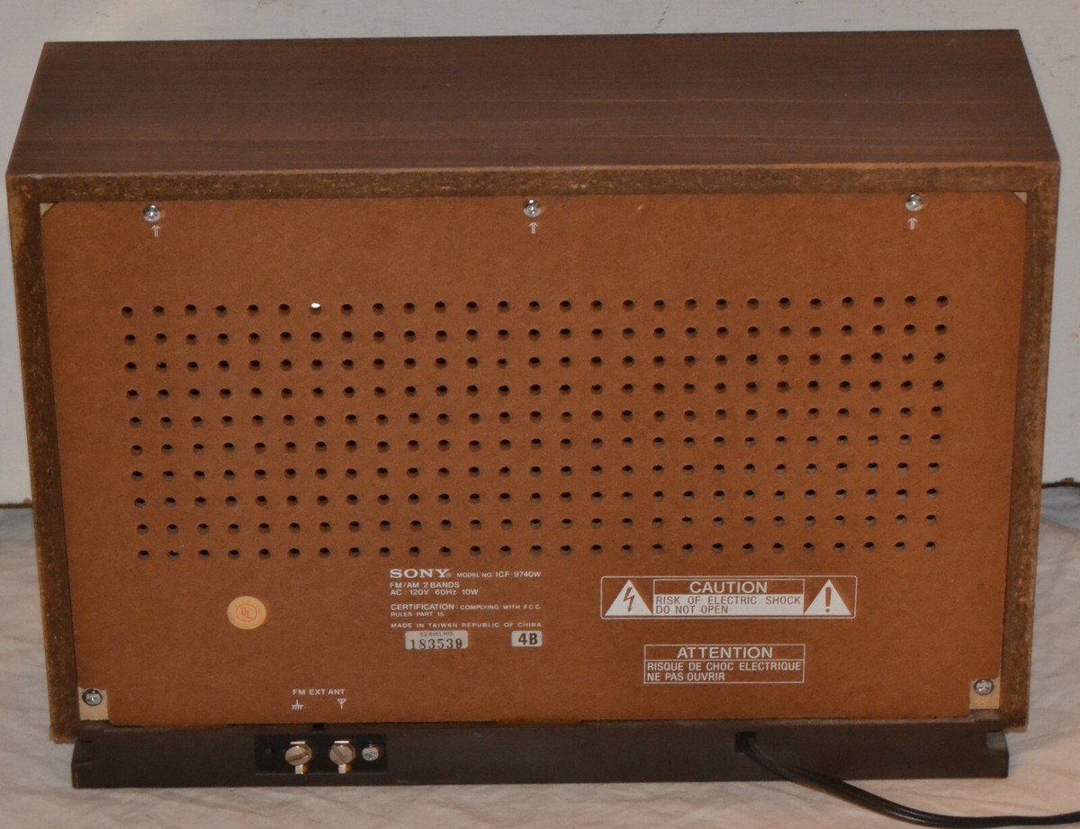SONY ソニー ICF-9740 FM/AMラジオチューナー Amazon.co.jp: ICF