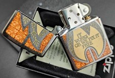 Zippo  IT WORKS OR WE FIX IT FREE, Trading Card Series, Brushed Chrome