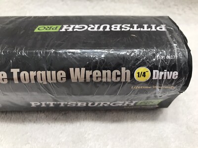 1/4 In. Drive Click Type Torque Wrench PITTSBURGH PRO 61277