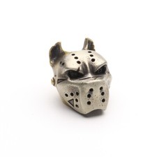 New Retro White Copper  Brass Parachute Cord Knife Bead Pendant Lanyard DIY EDC