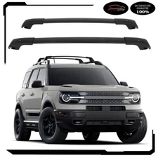 Roof Rack 2x Cross Bar New For 2020-2021 Ford Bronco Sport Luggage Cargo Carrier