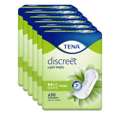 TENA Lady Discreet Mini, 6 x 30 Stück