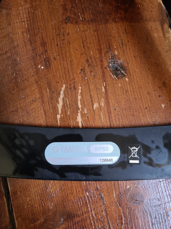 Yamaha KP65 Bass Kick Drum Trigger Pad eBay