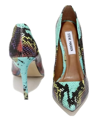 Steve Madden Heels Proto Multi Snake 