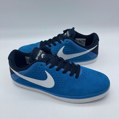 Nike Paul P Rod Skate Shoes Nike SB P-ROD Paul Rodriguez Men's Size Blue  Skateboarding Shoes 677245-414