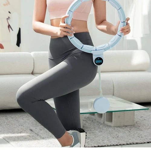 New Upgrade Hula Hoops LCD Display Smart Count Weight Loss Ab Exercise Fitness - Picture 10 of 13
