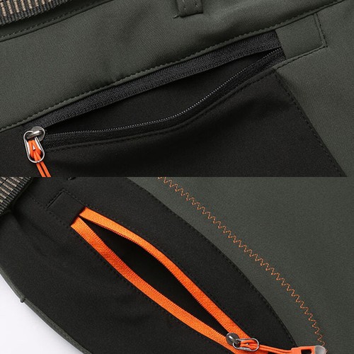 🔥🔥Men Waterproof Cargo Walking Trousers Rain Hiking Fishing Outdoor Work Pants - Bild 11 von 17
