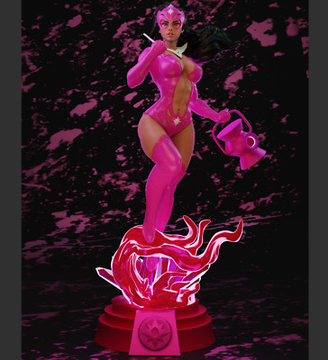 Star Sapphire, Lantern Corp, DC, sexy Pin-Up Statue, 3D Druck Figur, UNBEMALT
