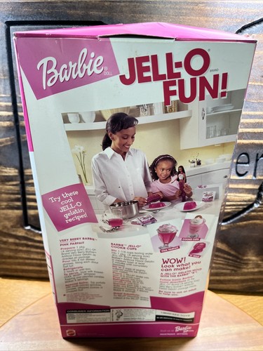 VTG Jello Fun African American 2001 BARBIE Doll New IN Box RARE - Picture 9 of 12