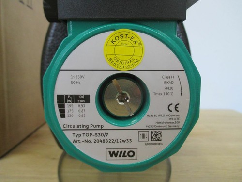 Pompa Wilo Top S 30/7 PN 10 pompa di riscaldamento 1x230 V pompa di ...