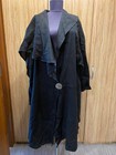 OLARS ULLA BLACK LINEN ONE BUTTON LAGENLOOK JACKET SRUG-XL/XXL?