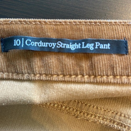 Talbots Cordhose gerades Bein Größe 10 schokobraun Stretch Freizeit gebraucht, in einwandfreiem Zustand - Bild 8 von 13