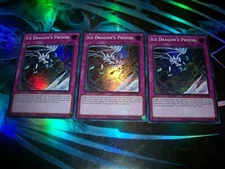 3x Ice Dragon's Prison 1st Edition Super Rare RA01-EN078 Yu-Gi-Oh!
