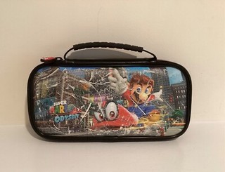 Nintendo Switch Super Odyssey Mario Travel Carrying Case Protective Carrier Only