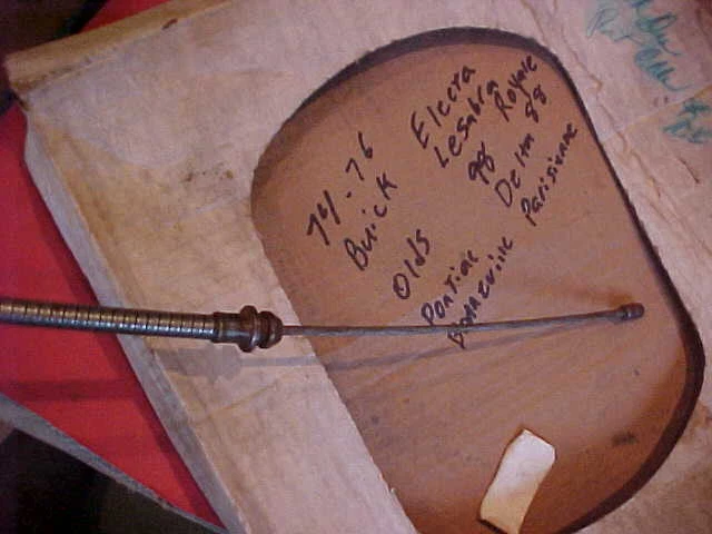 CABLE FRENO DELANTERO NUEVO 1241201 GM 74 75 76 BUICK OLDS PONTIAC ELECTA BONNEVILLE Foto 3 de 4