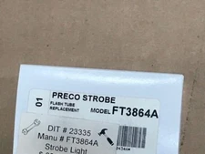 New Genuine Preco Strobe Flash Tube Replacement Strobe Light FT3864A 