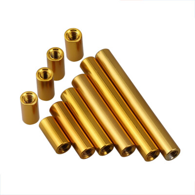 5 Stk Rund Aluminium M3 Gewindemuffen Standoff Abstandshalter Muttern 6 - 100 mm
