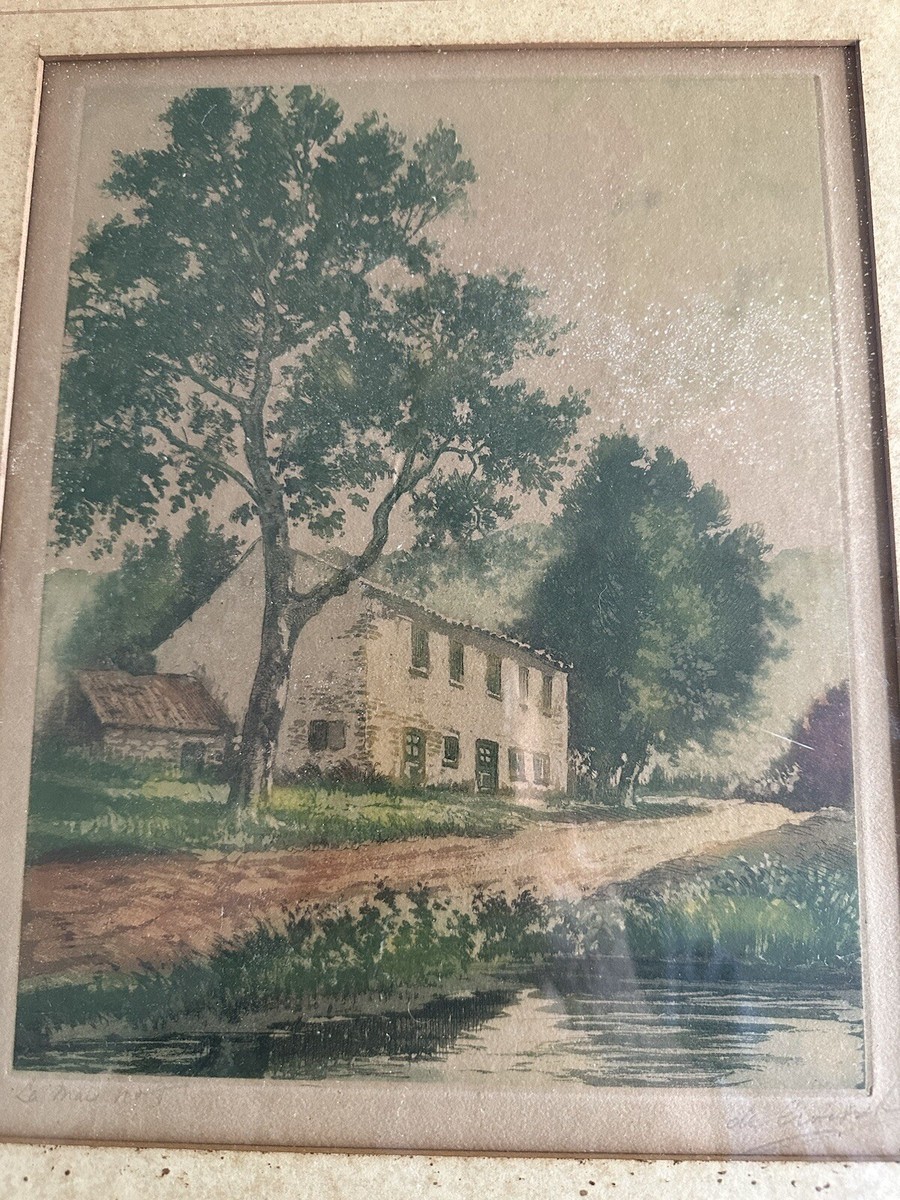 Antique Jordan Marsh Picture Frame Fits 14