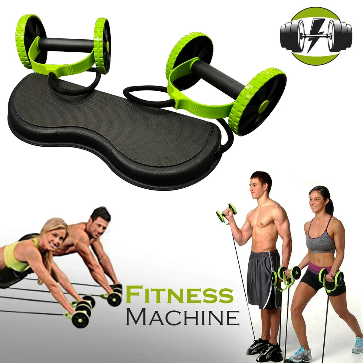 FITNESS BODY ABS GYM REVOFLEX XTREME TOTAL ABDOMINAL RESISTANCE