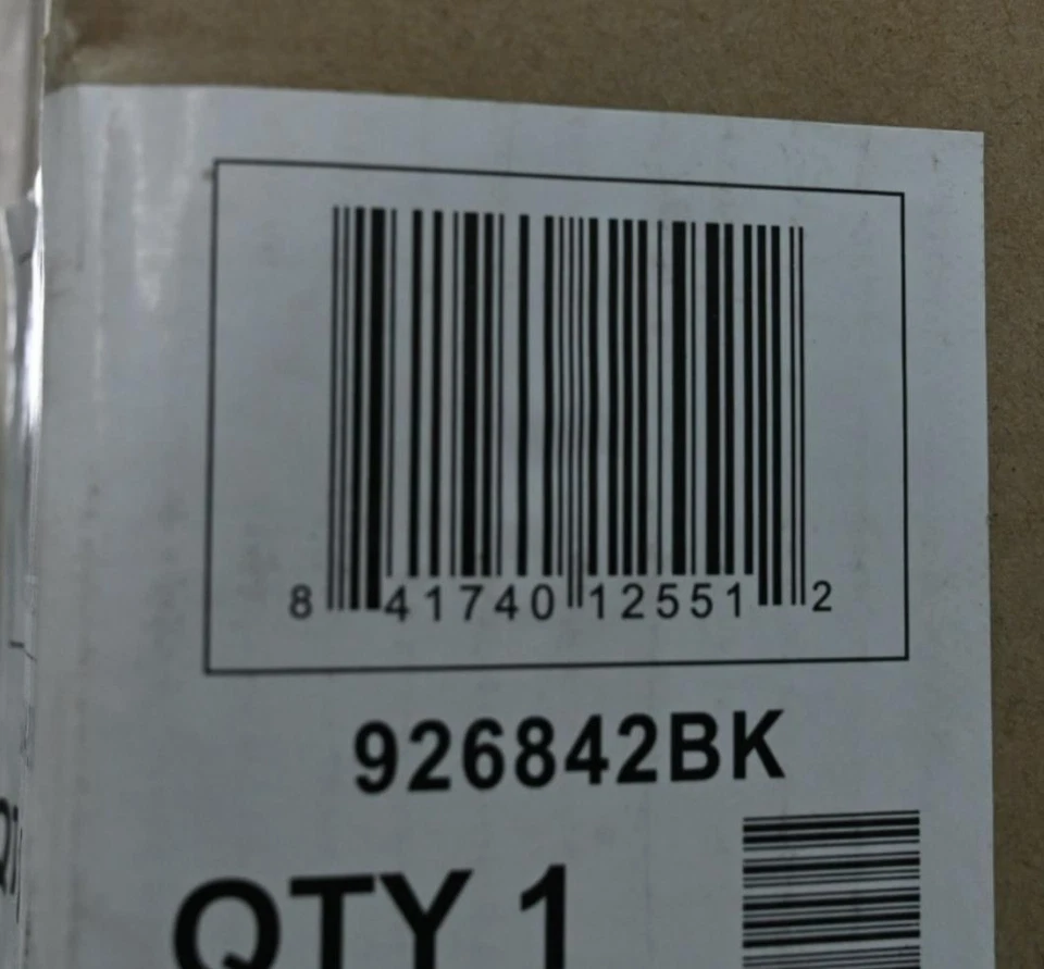 Capital Lighting 926842BK Belmore Colgante Exterior Vidrio Transparente, 4 Luces, Negro Foto 3 de 4
