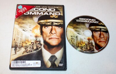 Second in Command (DVD, 2006) Jean Claude Van Damme, Movie Gallery Rental