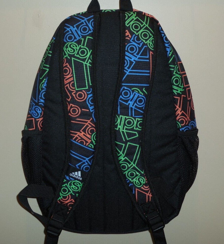 Adidas Young BTS Creator 2 Backpack Bookbag Bag Boys Black Multi New