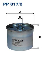 Filtron PP817/2 Kraftstofffilter FüR Land Rover