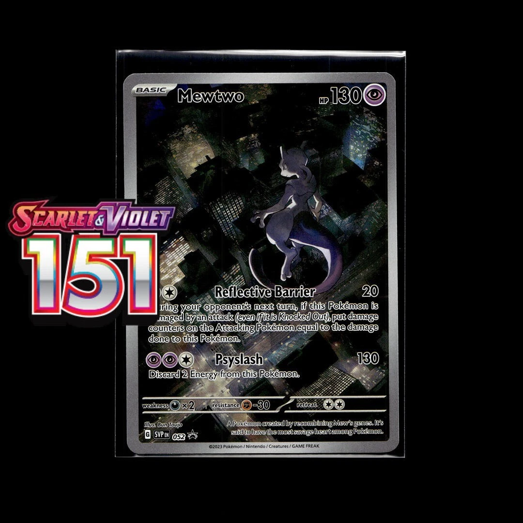 Mewtwo Pokmon Individual Trading Cards for sale - eBay