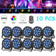 Par Light Wash Light RGBW 12 LEDs DMX Party DJ Lights Disco Show Stage Lighting