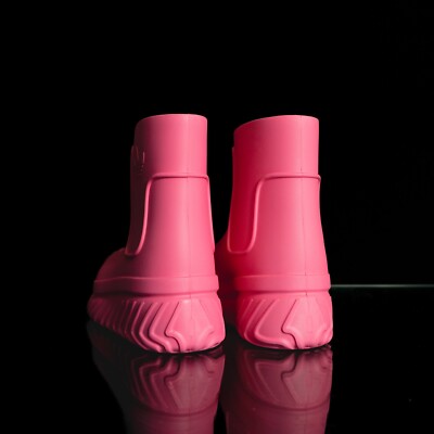 Adidas Original Superstar Women's Size 7.5 Rain Boot Sneaker Shoe Pink #613  | eBay