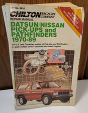Chilton Repair Manual for Datsun/Nissan Pick-Ups & Pathfinders 1970-89