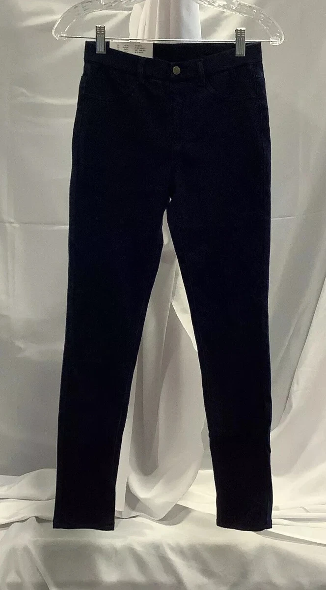 Uniqlo Womens Heattech Ultra Stretch Casual Navy Blue Leggings Pants Size  Small