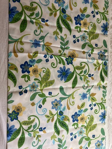 Mill Creek 72” x 56” Screen Print 3 Yds Outdoor Upholstery Fabric Floral NEW - Picture 2 of 3