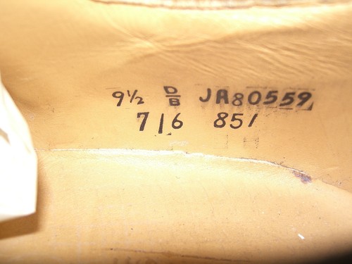 Vintage Blue/beige Walkover Saddle Shoes men's 9 1/2 D - Picture 5 of 7