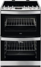 AEG CCB6740ACM S/Steel 60cm Electric Cooker SteamBake Ceramic + 2 Year Warranty