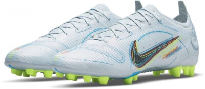 SZ 7 Men Nike Mercurial Vapor 14 Elite AG Progress Soccer Cleats Blue DJ2833 055