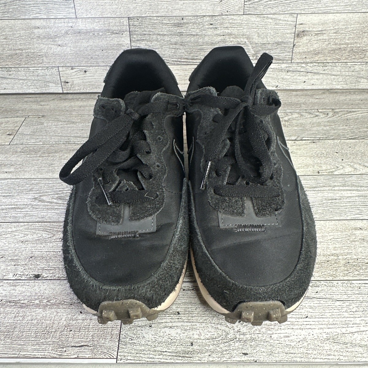 Women's Nike Fontanka Waffle Black Volt Anthracite