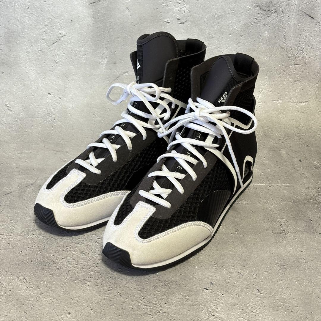 Adidas Stella McCartney Men Size 7 US High-Top Boxing Sneakers Pre-Owned
