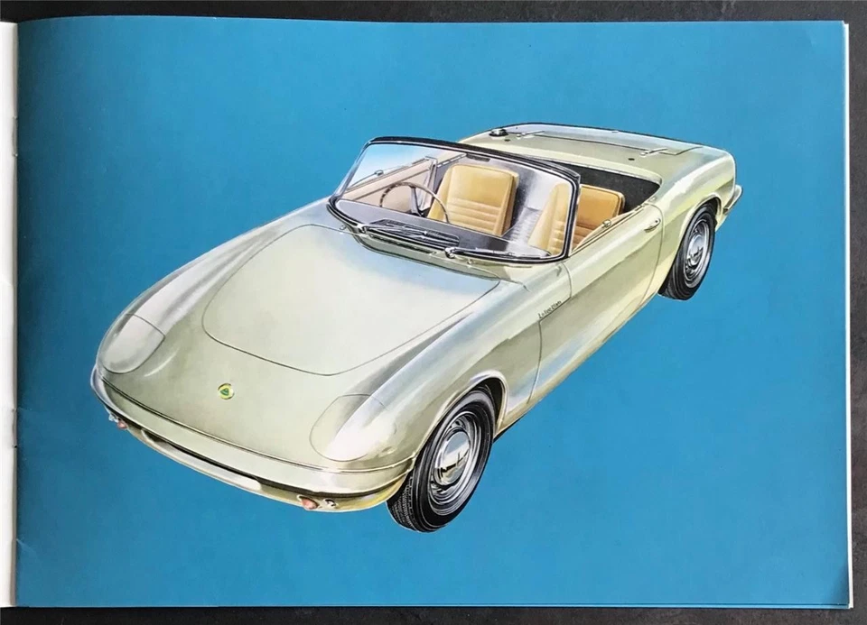 LOTUS ELAN 1500 Sports Car Sales Brochure c1962 — 第 3/4 张图片