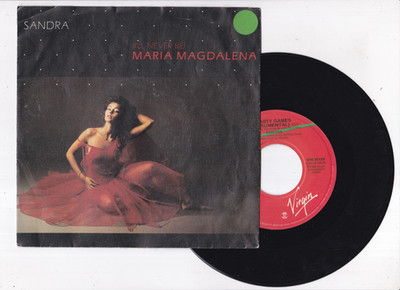 Disco 45 Giri Sandra i'll Never Be Maria Magdalena SCD3 #
