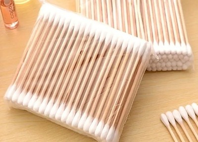 100 Stück Doppelseitige Make-up-Applikatoren   Beauty- & Ohrenreinigung Q-Tips