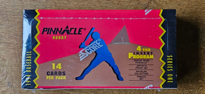  1994 Pinnacle Series 1 Baseball Hobby-Box aus der 4-Tier-Serie